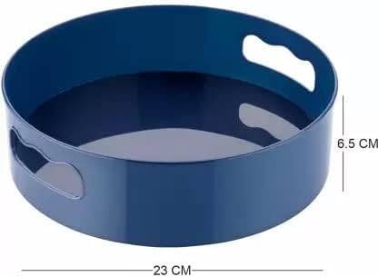 360° Rotating Organizer Tray – Multi-Function Kitchen & Cosmetics Organizer | Lazy Susan Turntable Storage Tray (Multicolor)