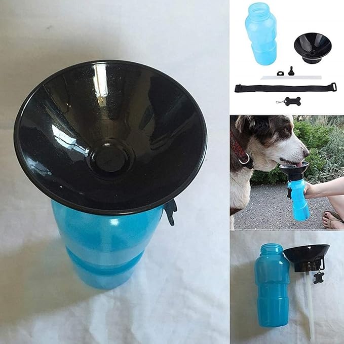 Pet Sipper Portable Aqua Fresh Water Pump Bowl Bottle Mug Cup for Pets | 2-in-1 Leak-Proof Travel Water Dispenser for Dogs & Cats | Easy to Use, Lightweight & Eco-Friendly Pet Hydration Bottle