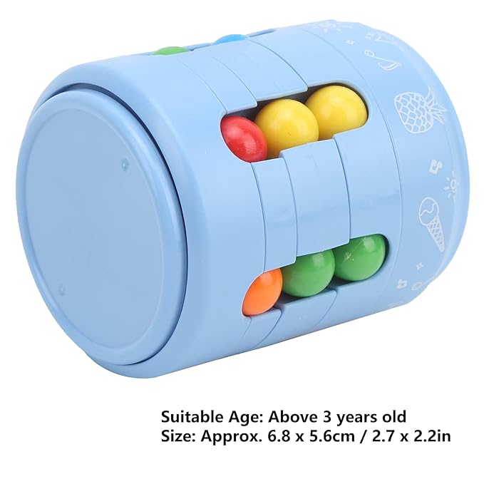 Stress Relief Fingertip Toy for Kids – Finger Exercise, Logical Thinking & Spatial Imagination (Multicolor)