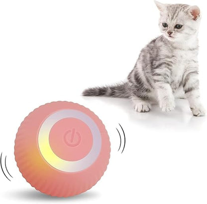 Intelligent Cat Toy Ball – 360° Rolling Fun, Interactive & Automatic (Pack of 1)