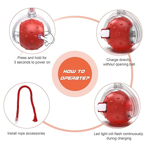 Electric Automatic Cat Ball Toy – Interactive Multicolor Rolling Toy for Cats at Home