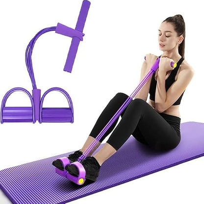 Yoga Pedal Puller Resistance Band – Portable Fitness Equipment for Home, Office & Travel | Full Body Workout, Yoga & Pilates Training