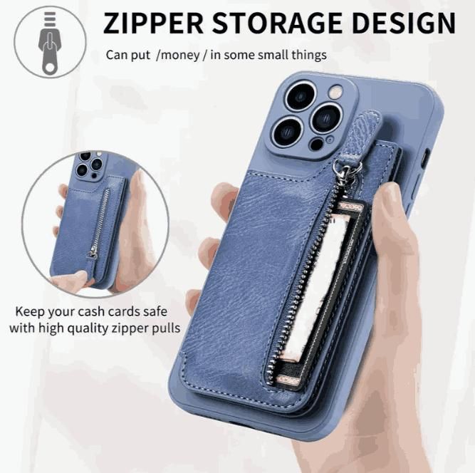 Multi-Functional Silicone Stick Wallet Case Mobile Cover | Card Holder, Grip & Stand | Universal Silicone Pouch for All Smartphones