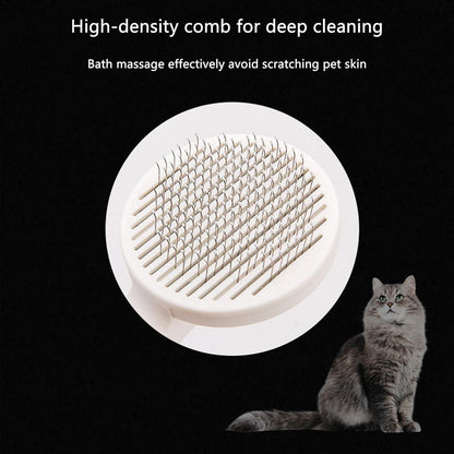 Pet Hair Removal Brush for Dogs & Cats | Reusable Self-Cleaning Lint Remover for Sofa, Carpet, Bed & Car Seat | Easy to Use & Eco-Friendly Fur Cleaner Tool
