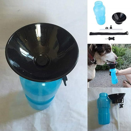 Pet Sipper Portable Aqua Fresh Water Pump Bowl Bottle Mug Cup for Pets | 2-in-1 Leak-Proof Travel Water Dispenser for Dogs & Cats | Easy to Use, Lightweight & Eco-Friendly Pet Hydration Bottle