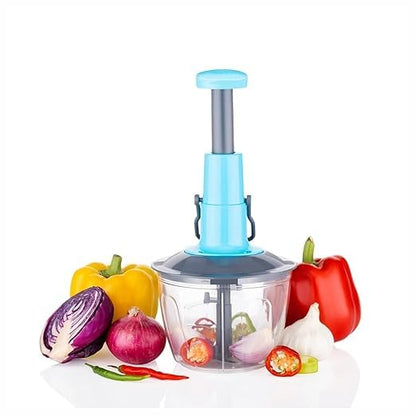 Manual Fruit and Vegetable Chopper – Handheld Kitchen Cutter & Dicer for Quick Food Prep
