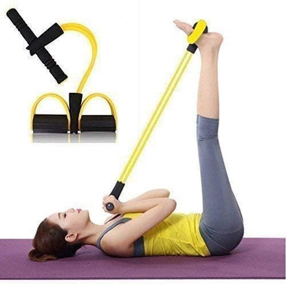 Yoga Pedal Puller Resistance Band – Portable Fitness Equipment for Home, Office & Travel | Full Body Workout, Yoga & Pilates Training
