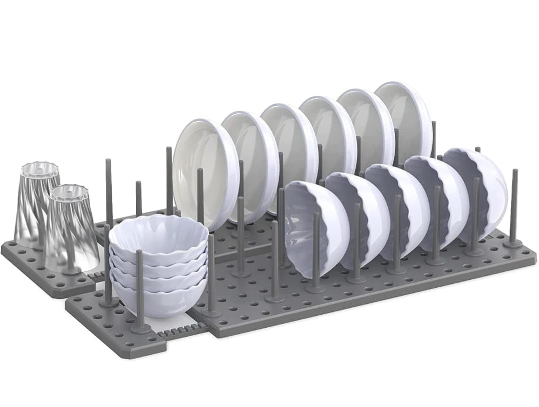 Kitchen Cupboard & Drawer Organizer – Pegboard Tray for Cabinets, Utensils & Kitchen Accessories