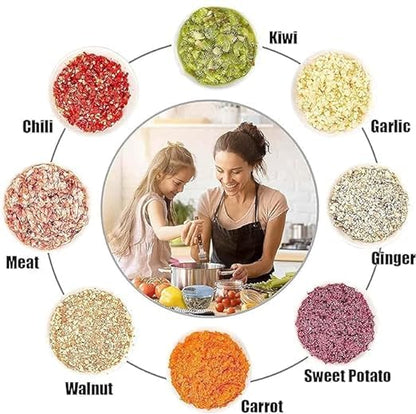 Manual Fruit and Vegetable Chopper – Handheld Kitchen Cutter & Dicer for Quick Food Prep