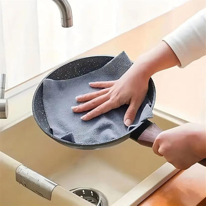 Kitchen Cleaning High Friction Wash Cloth – Multi-Purpose Scrubbing Towel for Dishes, Utensils & Countertops