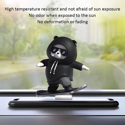 Car Dashboard Decorative Showpiece – Elegant & Compact Ornament for Car Interior, Office Table & Home Décor (Multicolor)