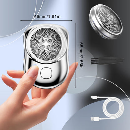 Mini-Shave Portable Electric Shaver – 2023 Upgrade Compact Razor for Men