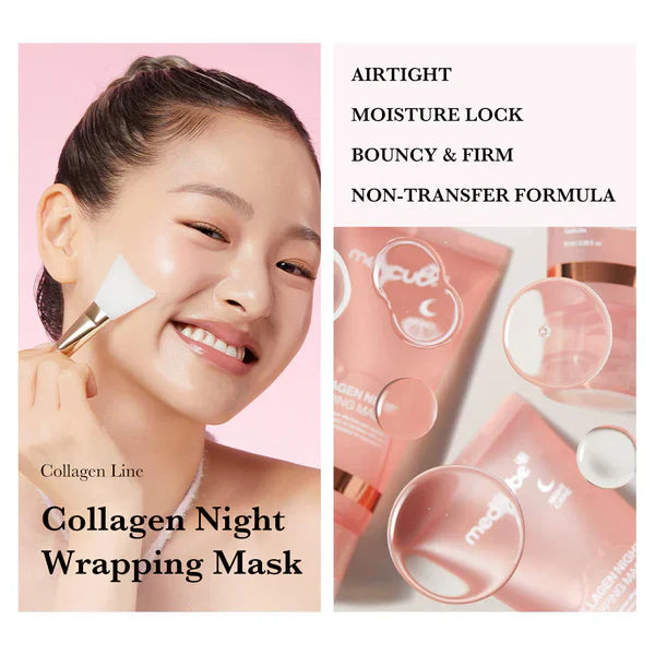 Korean Collagen Night Wrapping Peel Off Mask (Pack of 1)