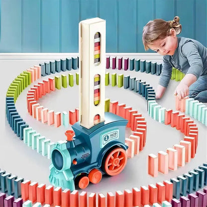 Train Toy Domino Set for Kids – BPA-Free Plastic, Fun Sound Effects, Educational Play