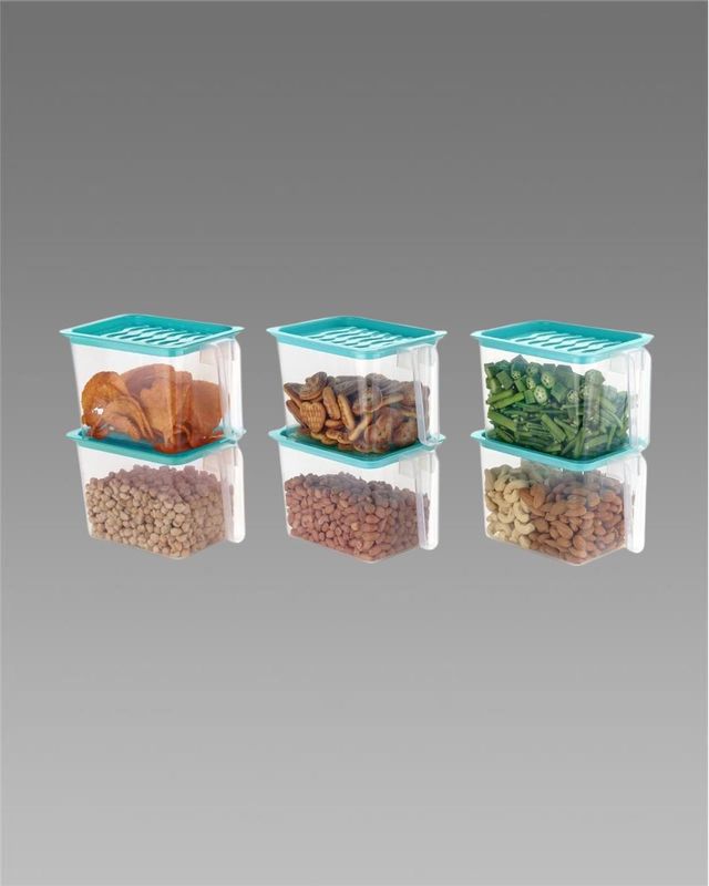 Unbreakable Kitchen Storage Baskets – Multipurpose Plastic Organizers for Home, Pantry & Office (Pack of 6)