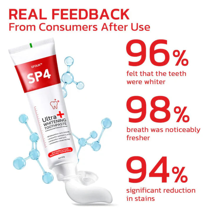 Probiotic Ultra Whitening Toothpaste (Pack of 2)